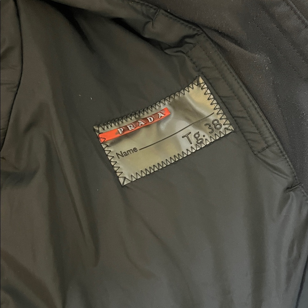 Prada Black Jacket parka coat - Picture 8 of 9